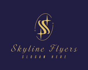 Premium Sparkling Letter S logo design