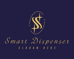 Premium Sparkling Letter S logo design