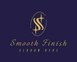 Premium Sparkling Letter S logo design