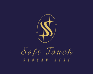 Premium Sparkling Letter S logo design