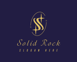 Premium Sparkling Letter S logo design