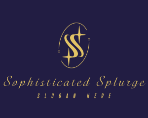 Premium Sparkling Letter S logo design