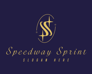 Premium Sparkling Letter S logo design