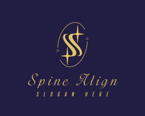 Premium Sparkling Letter S logo design