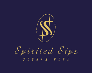 Premium Sparkling Letter S logo design