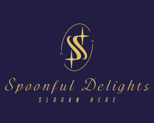 Premium Sparkling Letter S logo design