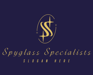 Premium Sparkling Letter S logo design