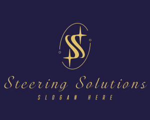 Premium Sparkling Letter S logo design