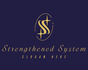 Premium Sparkling Letter S logo design