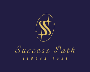 Premium Sparkling Letter S logo design