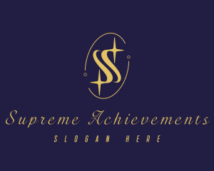 Premium Sparkling Letter S logo design