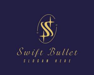 Premium Sparkling Letter S logo design