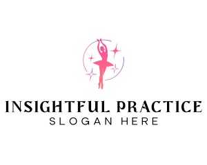 Ballerina Dance Performer logo