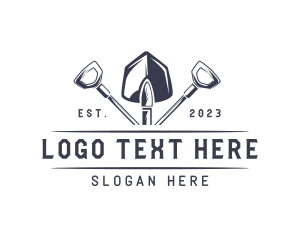 Shovel Landscaping Tool logo