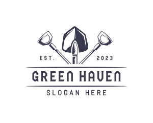 Shovel Landscaping Tool logo