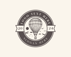 Rustic Sky Air Balloon logo