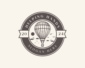 Rustic Sky AirBalloon logo