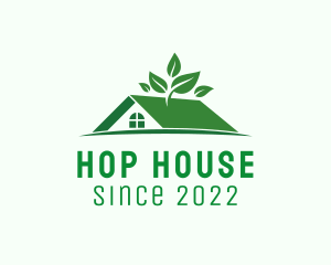 Organic Gardening House  logo design