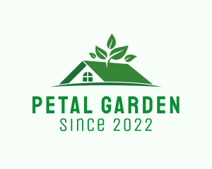 Organic Gardening House  logo design