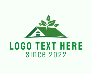 Tree - Organic Gardening House logo design