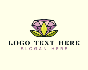 Diamond Jewelry Crystal logo