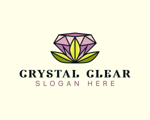 Diamond Jewelry Crystal logo design