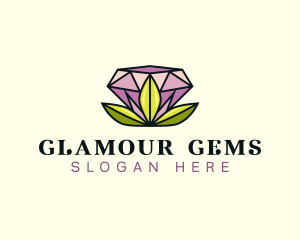 Diamond Jewelry Crystal logo design