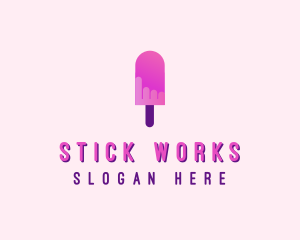 Ice Cream Popsicle logo