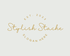 Stylish Feminine Business logo design