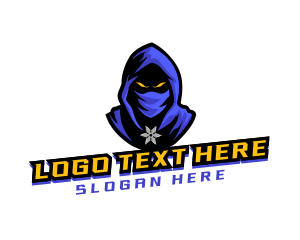 Stealth - Ninja Gaming Player logo design