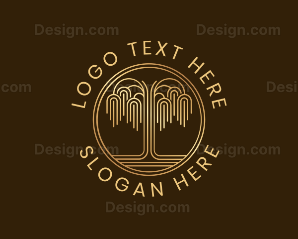 Ornamental Gold Tree Logo