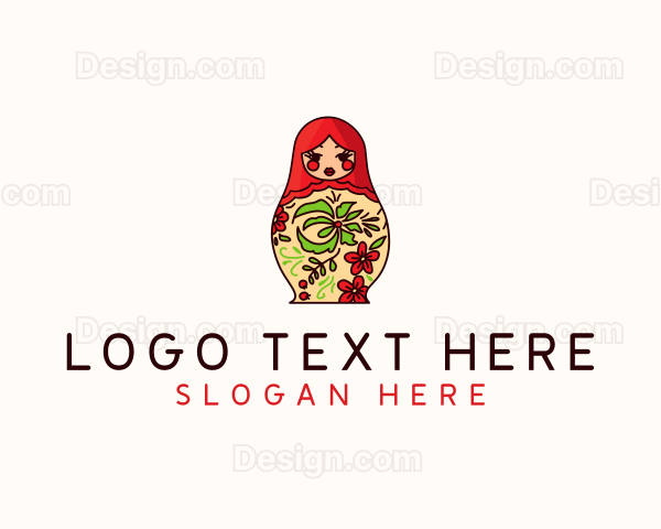 Russian Matryoshka Doll Logo