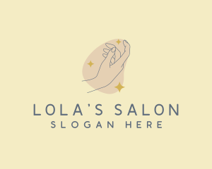 Feminine Wellness Manicure logo design