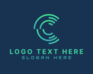 Agency - Fintech Agency Letter C logo design