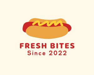 Hot Dog Snack Sandwich logo