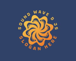 Flower Wave Chemistry logo design