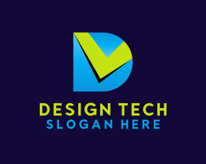 Tech Data Gaming logo design