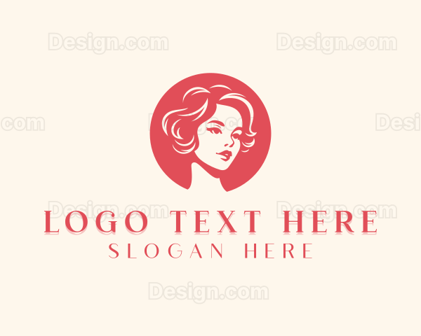 Stylish Hairdresser Salon Logo