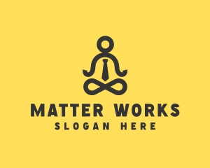 Employee Yoga Meditation logo design