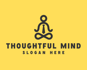 Employee Yoga Meditation logo design