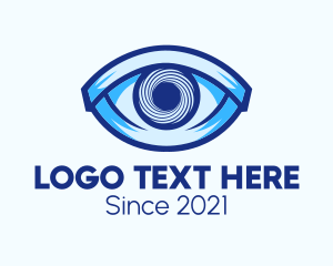 Blue Hypnosis Eye logo