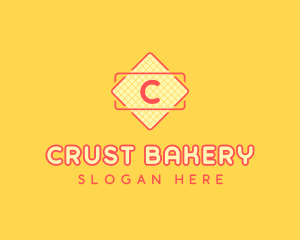 Wafer Waffle Bakery logo design