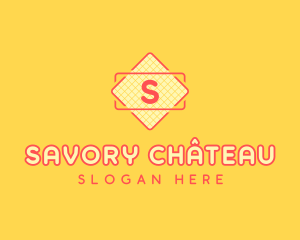 Wafer Waffle Bakery logo design