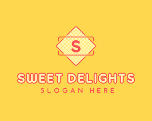 Wafer Waffle Bakery logo design