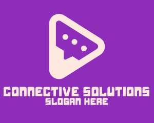 Communication Play App logo design