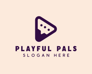 Communication Play App logo design