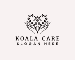 House Charity Care logo design