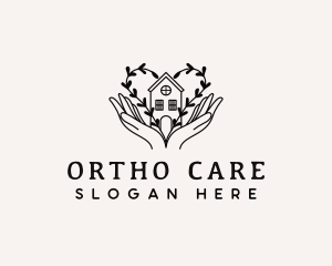 House Charity Care logo design