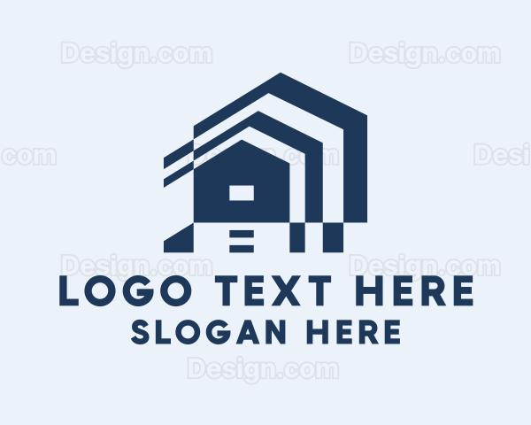 Contemporary House Property Logo