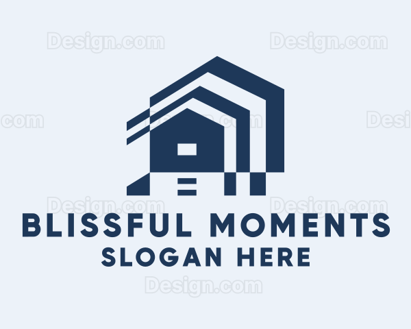 Contemporary House Property Logo